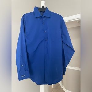 Royal Blue Men’s Dress Shirt